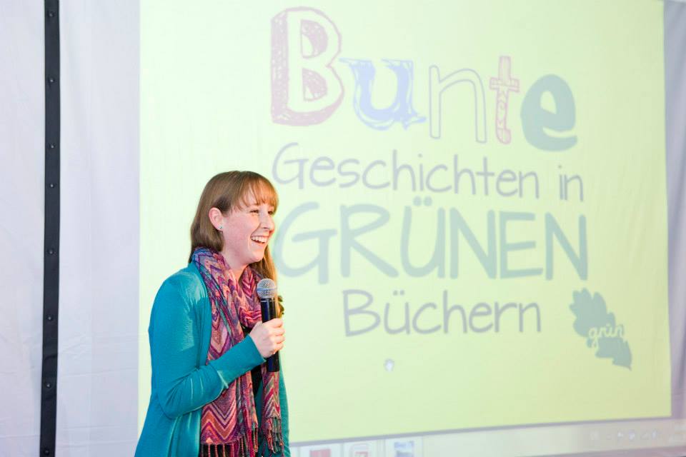 Charlottes erster Pitch vor der Jury der social impact gGmbH in Frankfurt. Foto: Birte Filmer