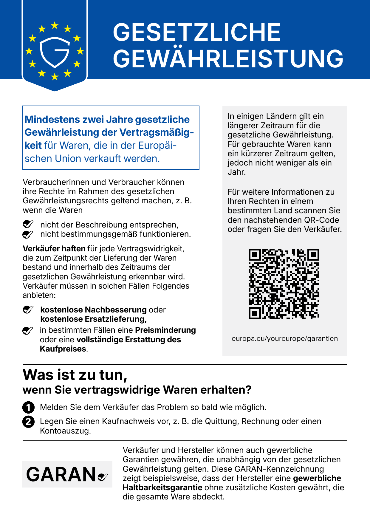 Gewährleistung